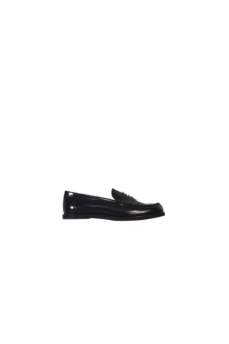 A Black Loafers & Moccasins from Gusella in size 6T for boy. (Back View)