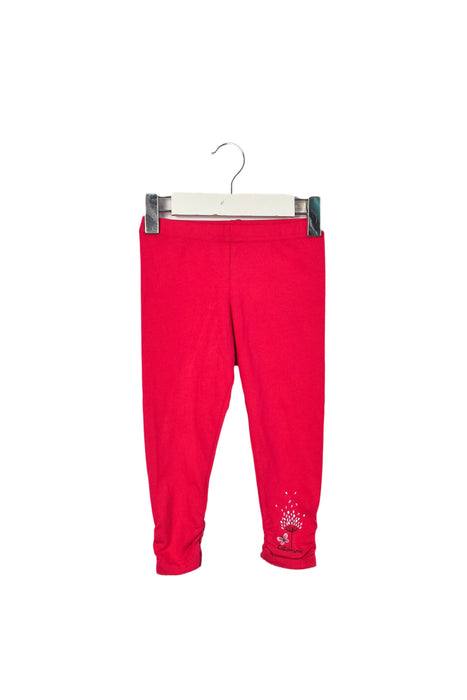 A Pink Leggings from Catimini in size  for girl. (Front View)