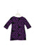 A Black Long Sleeve Dresses from Crewcuts in size 2T for girl. (Back View)