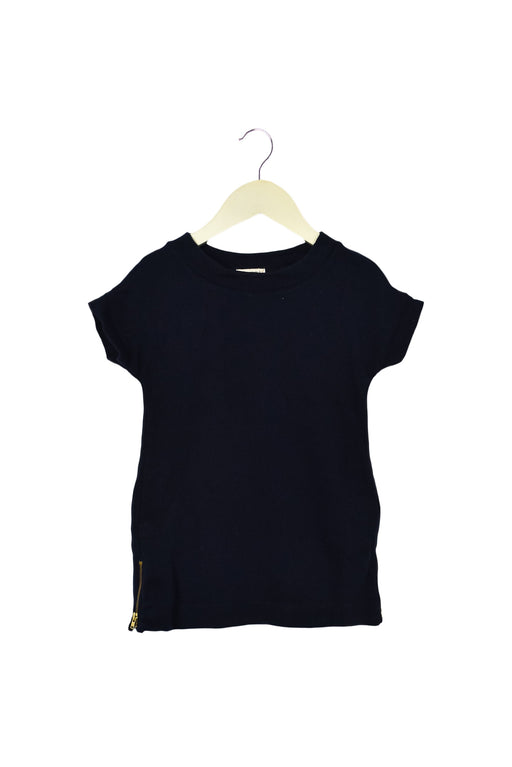 A Navy Short Sleeve Dresses from Crewcuts in size 2T for girl. (Front View)