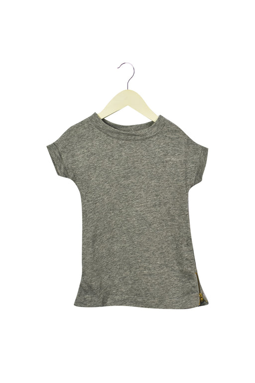 A Grey Short Sleeve Dresses from Crewcuts in size 2T for girl. (Front View)