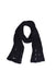 A Black Scarves from Lili Gaufrette in size 6-12M for girl. (Front View)