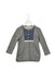 A Grey Long Sleeve Tops from Crewcuts in size 2T for girl. (Front View)