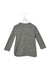 A Grey Long Sleeve Tops from Crewcuts in size 2T for girl. (Back View)