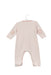 A Pink Long Sleeve Jumpsuits from Petit Bateau in size 6-12M for girl. (Back View)