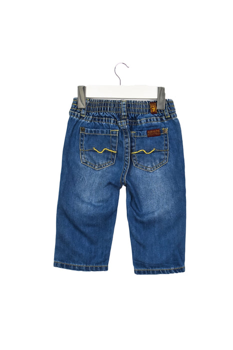 A Blue Jeans from 7 For All Mankind in size 3-6M for boy. (Back View)