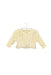 A Yellow Cardigans from Nicholas & Bears in size 3-6M for girl. (Front View)