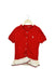 A Red Cardigans from Ferrari in size 10Y for girl. (Front View)