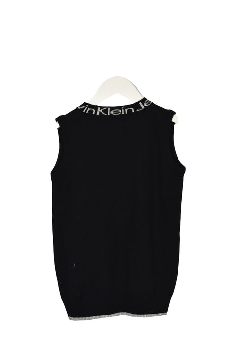 A Black Knit Sweaters from Calvin Klein in size 8Y for boy. (Back View)