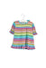 A Multi Short Sleeve Dresses from Rykiel Enfant in size 6-12M for girl. (Front View)