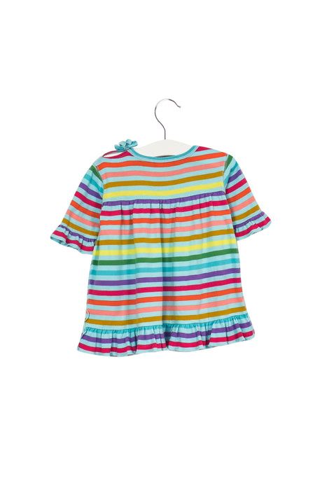 A Multicolor Short Sleeve Dresses from Rykiel Enfant in size 6-12M for girl. (Back View)