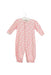 A Pink Long Sleeve Jumpsuits from Kissy Kissy in size 3-6M for girl. (Front View)
