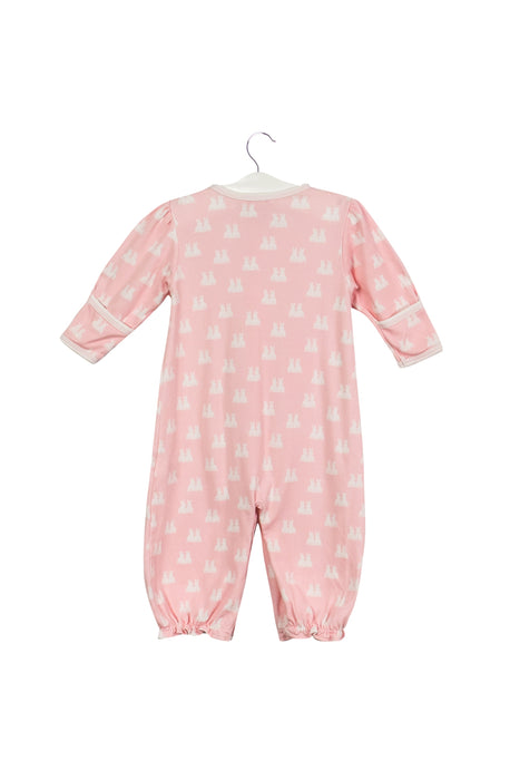 A Pink Long Sleeve Jumpsuits from Kissy Kissy in size 3-6M for girl. (Back View)
