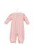 A Pink Long Sleeve Jumpsuits from Kissy Kissy in size 3-6M for girl. (Back View)