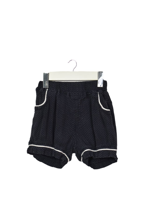 A Navy Shorts from Juliet & the Band in size 4T for girl. (Front View)