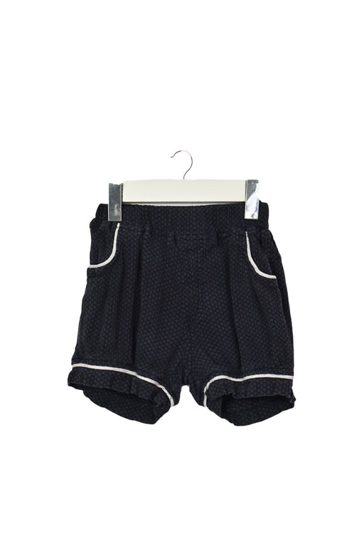 A Navy Shorts from Juliet & the Band in size 4T for girl. (Front View)
