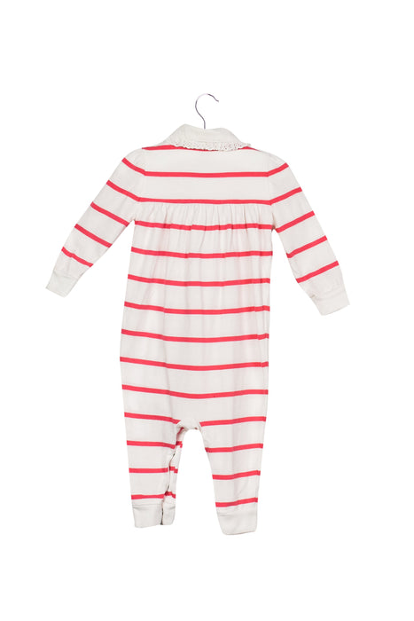 A White Long Sleeve Jumpsuits from Ralph Lauren in size 3-6M for girl. (Back View)