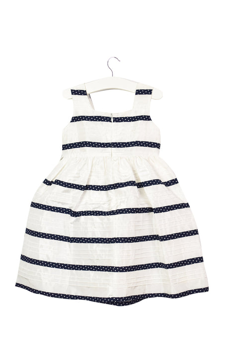 A White Sleeveless Dresses from Nicholas & Bears in size 12-18M for girl. (Back View)