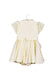 A White Short Sleeve Dresses from Nicholas & Bears in size 12-18M for girl. (Back View)
