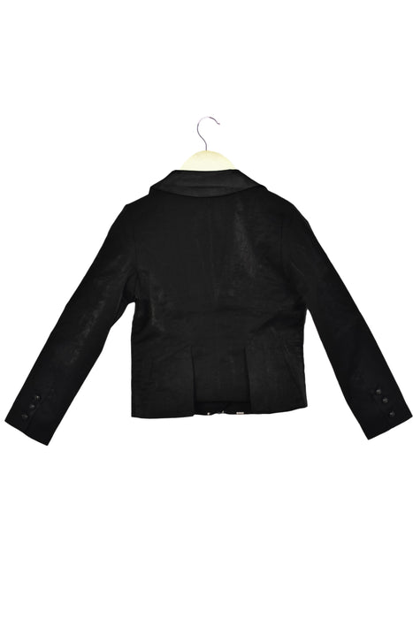 A Black Blazers from Diesel in size 4T for girl. (Back View)