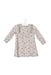 A Grey Long Sleeve Dresses from Tartine et Chocolat in size 6-12M for girl. (Front View)