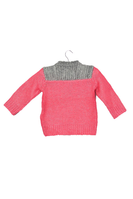 A Pink Knit Sweaters from Diesel in size 3-6M for girl. (Back View)