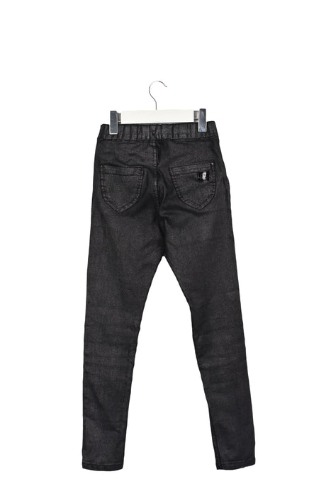 A Black Jeggings from IKKS in size 8Y for girl. (Back View)