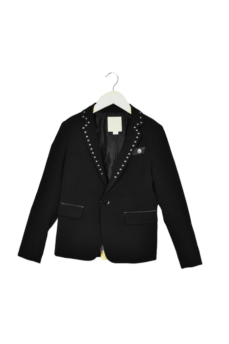 A Black Blazers from Diesel in size 8Y for girl. (Front View)