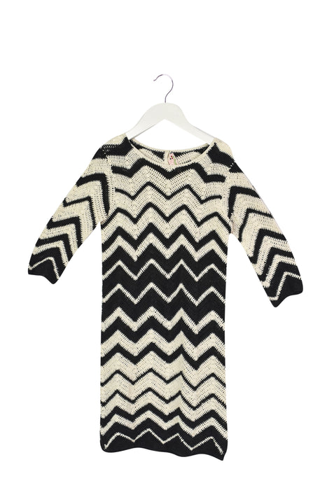 A Mulicolour Sweater Dresses from Bonpoint in size 10Y for girl. (Front View)