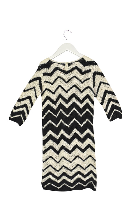 A Mulicolour Sweater Dresses from Bonpoint in size 10Y for girl. (Back View)