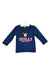 A Blue Long Sleeve Tops from Miki House in size 12-18M for boy. (Front View)