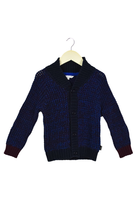 A Blue Cardigans from Little Marc Jacobs in size 3T for boy. (Front View)