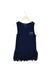 A Navy Sleeveless Tops from Juicy Couture in size 7Y for girl. (Front View)