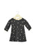 A Grey Long Sleeve Dresses from Petit Bateau in size 3-6M for girl. (Front View)