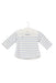 A White Long Sleeve Tops from Jacadi in size 0-3M for girl. (Front View)