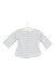 A White Long Sleeve Tops from Jacadi in size 0-3M for girl. (Back View)