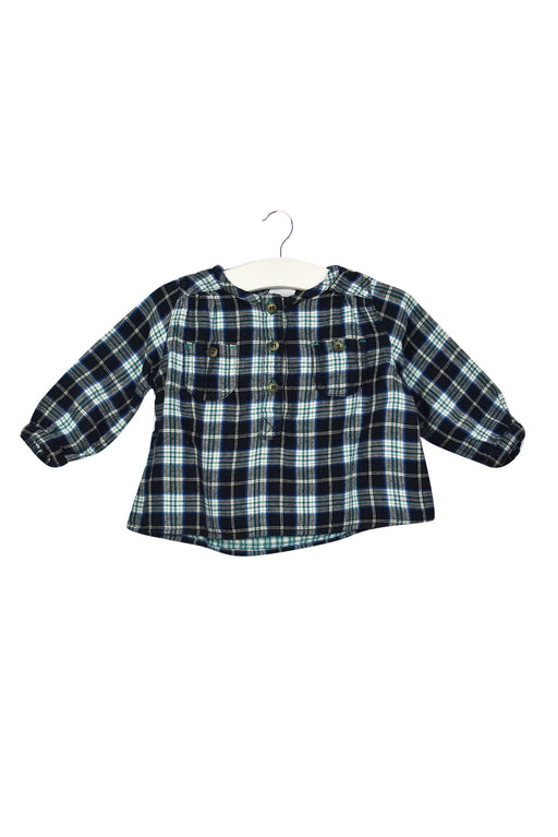 A Mulicolour Long Sleeve Tops from Petit Bateau in size 3-6M for girl. (Front View)