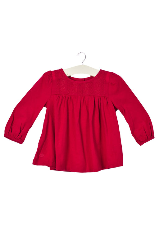 A Pink Long Sleeve Dresses from Ralph Lauren in size 6-12M for girl. (Front View)