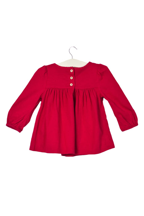 A Pink Long Sleeve Dresses from Ralph Lauren in size 6-12M for girl. (Back View)