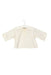 A White Long Sleeve Tops from Bonpoint in size 3-6M for girl. (Front View)
