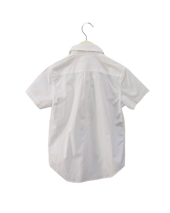 A White Shirts from Crewcuts in size 6T for boy. (Back View)