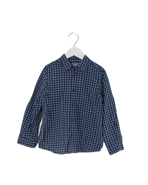 A Blue Shirts from Bonpoint in size 6T for boy. (Front View)