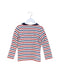 A Navy Long Sleeve Tops from Miki House in size 4T for boy. (Front View)