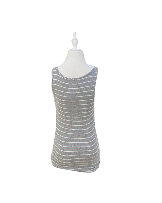 A Grey Sleeveless Tops from Ingrid & Isabel in size S for maternity. (Back View)