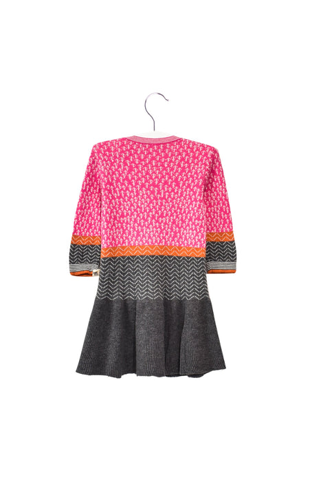 A Mulicolour Long Sleeve Dresses from Bonnie Baby in size 6-12M for girl. (Back View)