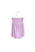A Purple Rompers from Ralph Lauren in size 6-12M for girl. (Back View)