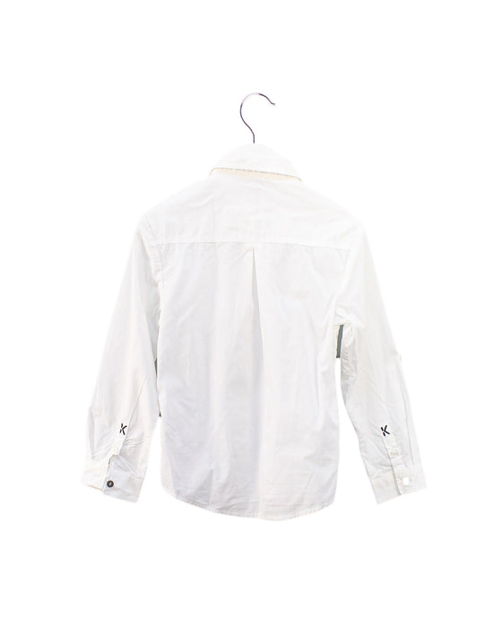 A White Shirts from Karl Lagerfeld in size 6T for boy. (Back View)