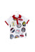 A White Short Sleeve Polos from Little Marc Jacobs in size 12-18M for boy. (Front View)