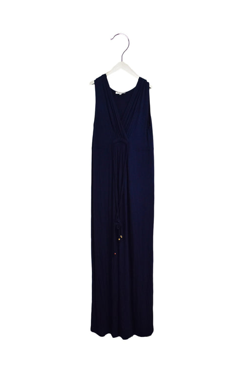 A Navy Sleeveless Dresses from Predict in size M for maternity. (Front View)