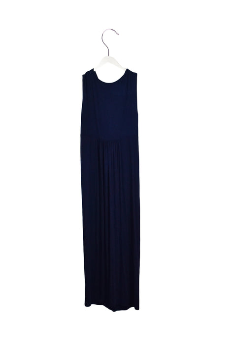 A Navy Sleeveless Dresses from Predict in size M for maternity. (Back View)